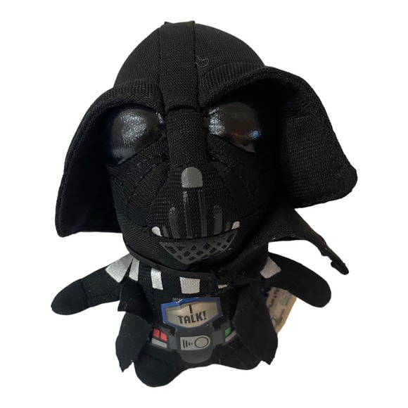 5” Talking Star Wars Plush Darth Vader Clip On Plushie Doll Stiffed Toy - Picture 5 of 5